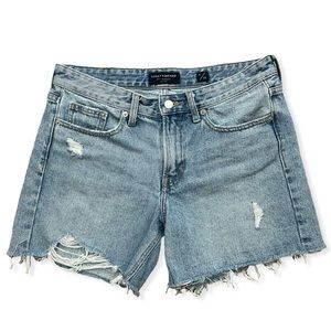 Lucky Brand Destroyed Boyfriend Shorts Size 6/28